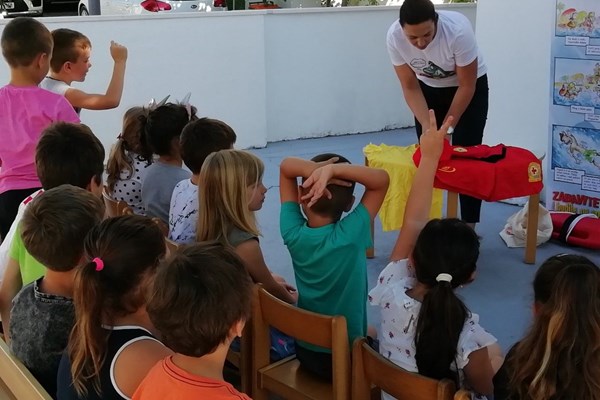 GDCK Vodice: Predškolci i školarci u projektu Sigurnost na vodi
